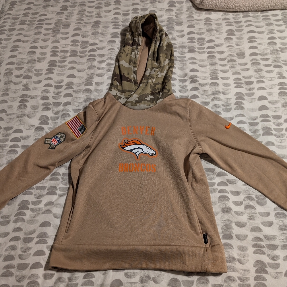 Denver Broncos Military Hoodie